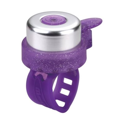 Zvonček Micro Glitter vijoličen